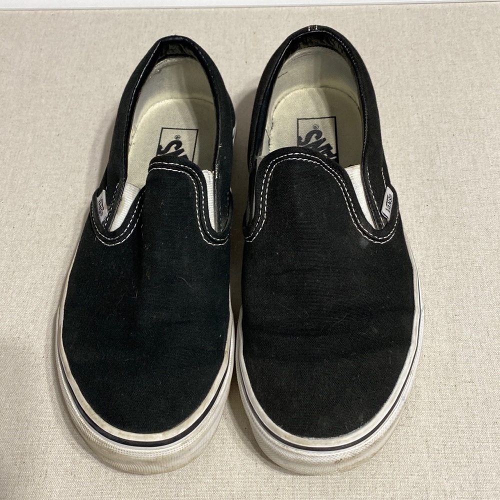 Vans Classic Black and White Slip-On